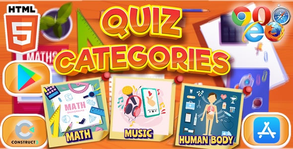 Quiz Categories - Gamio Technologies
