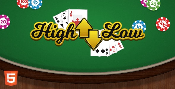 High Low – HTML5 Casino Game